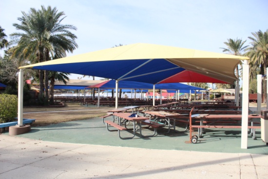 Group Of Canvas Shades