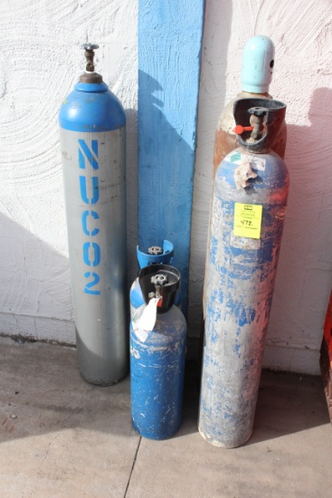 Group Of CO2 Tanks