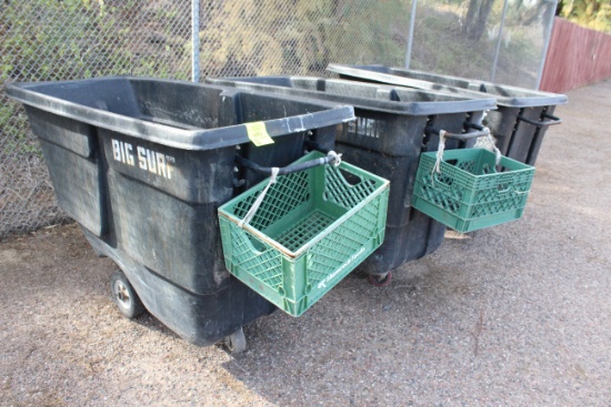 Plastic Trash Hoppers