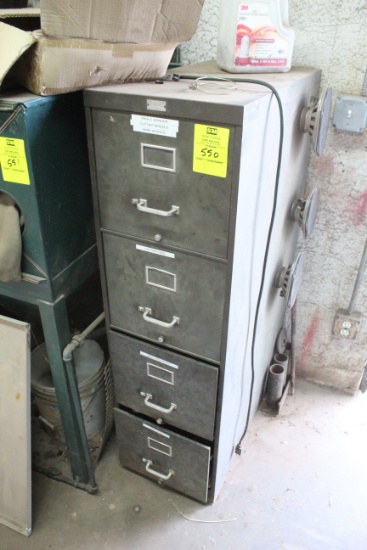 File Cabinet And Contents