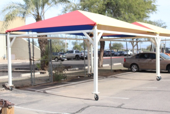 Portable Canvas Shade Unit