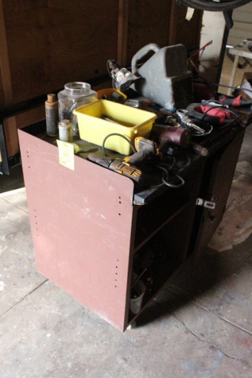 Work Cart And Contents