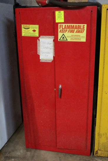 Flammable Liquid Storage Cabinet W/  Gas Cans