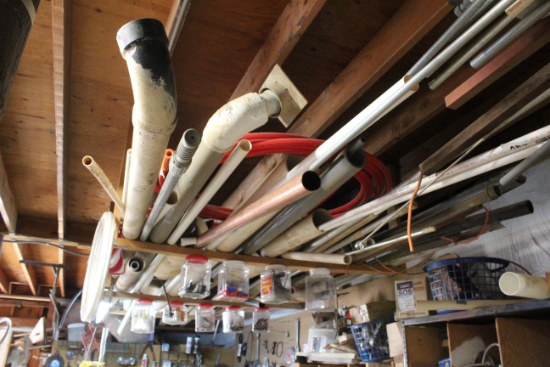 Group Of Plastic And Steel Piping/Conduit