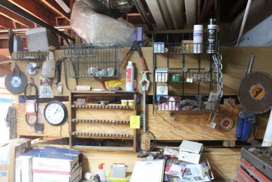 Items On Wall Section