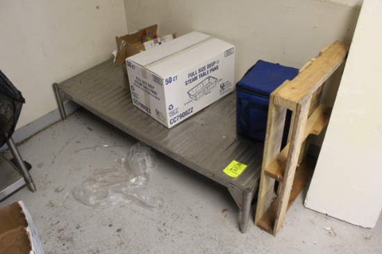 5' Stainless Dunnage Rack And Contents