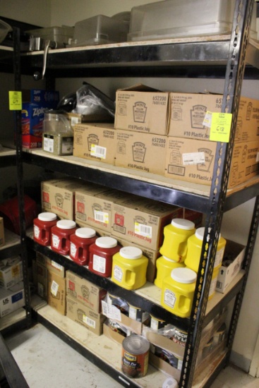 6' Heavy Duty Rack And Contents