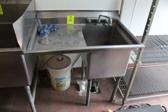Stainless Steel Single Basin Sink