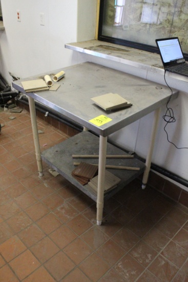 3' Stainless Top Table