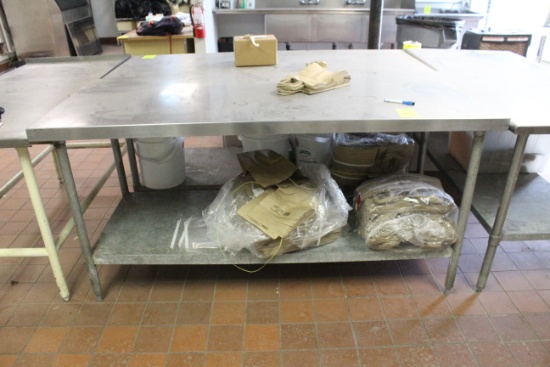 6' Stainless Steel Table