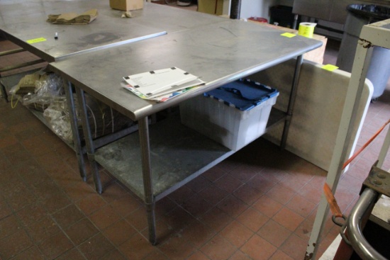 5' Stainless Steel Table