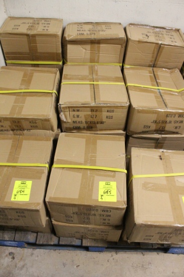 Boxes Of (6) New Tube Pro Mat Blue 53" x 29" Pool Tubes