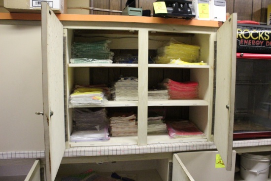Group Of Assorted Wrist Bands In Cabinets