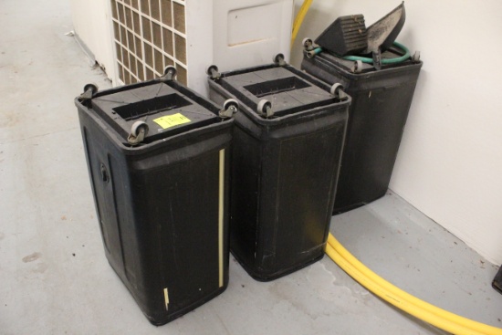 Trash Cans On Dolleys