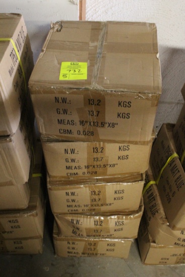 Boxes Of (6) Tube Pro New Mat Blue 53" x 29" Pool Tubes