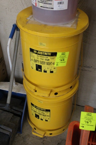 JustRite Oily Waste Can