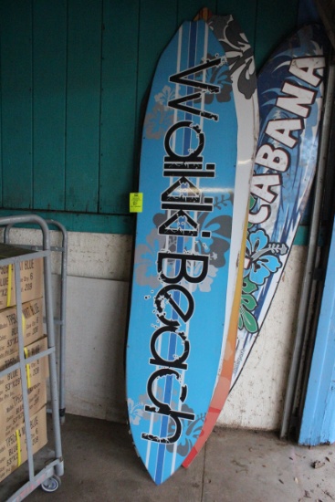 8' Waikiki Beach Sign