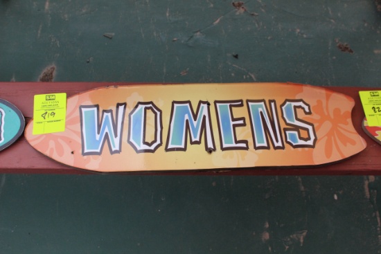 32" Womens Sign