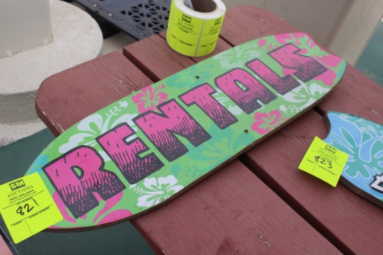 32" Rentals Sign