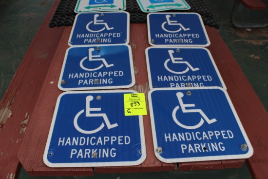 Handicap Parking Signs