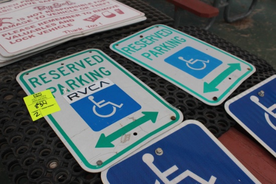 Handicap Parking Signs