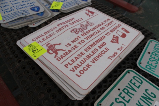 Liability Signs