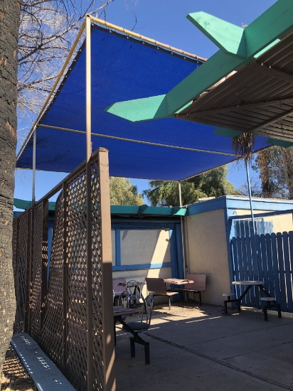 Canopy And Uprights