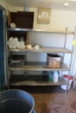 5' Metal Rack And Contents
