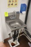 Hand Sink W/ Soap And Paper Towel Dispenser