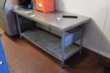 6' Stainless Steel Table
