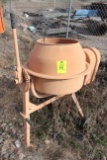 Unmarked Concrete Mixer