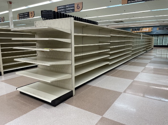 60ft Run of Lozier Shelving
