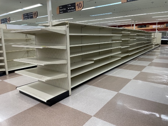 60ft Run of Lozier Shelving
