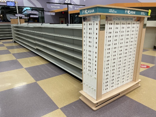 28ft Run of Lozier Shelving