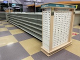 28ft Run of Lozier Shelving