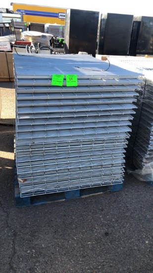 Pallet Of 50" x 36" Grid For Pallet Racking