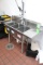 Amtekco Stainless Steel Three Compartment Sink