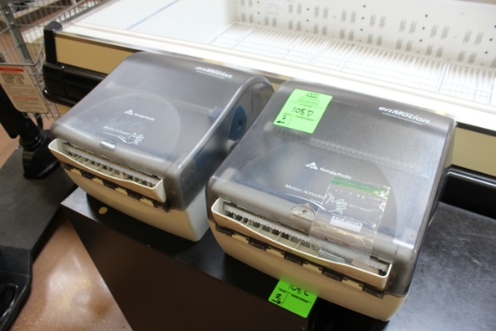 Georgia Pacific Motion Activated Paper Towel Dispensers