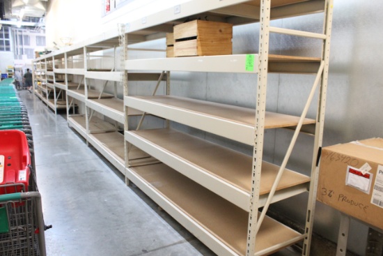 8 Sections Of Wide Span Racking
