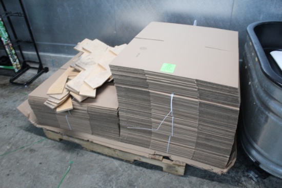 Pallet Of Cardboard Boxes