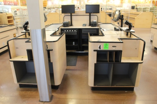 2016 Killion U-Shaped Checkstand W/ POS System
