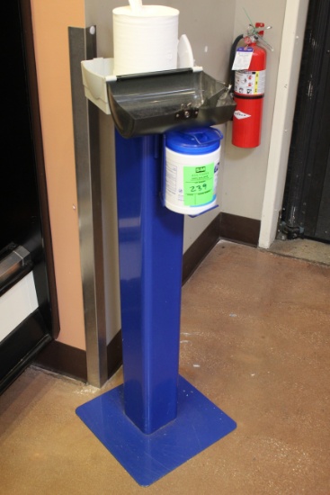Sanitizing Wipe Station