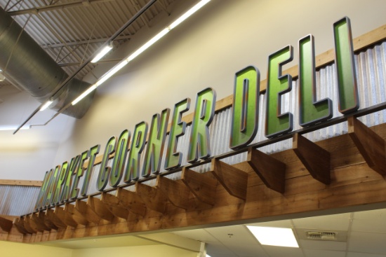 Market Corner Deli Signage