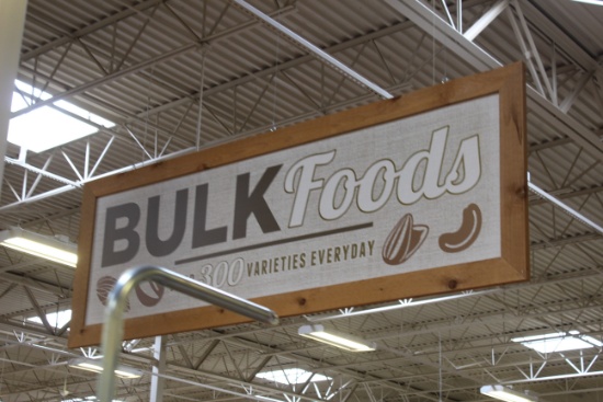 Bulk Foods Sign