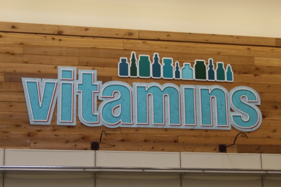 Vitamins Signage
