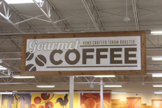 Gourmet Coffee Sign