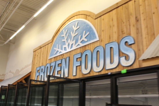 Frozen Foods Signage