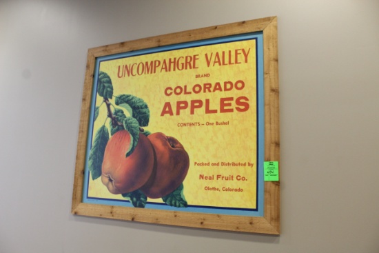 Colorado Apples Framed Art