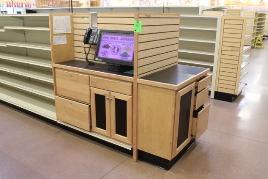 Customer Service Station Cabinetry