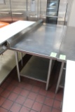 6' Stainless Steel Table